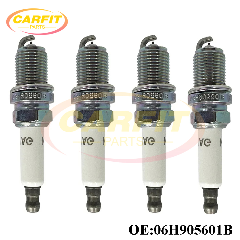 Bosch Spark Plug Iridium - Auti a3、a4、a5、a6、q5、r8、s5、tt、vwジェッタ、ゴルフ、パサート、ティグアン、06h905601b、06h905601a、0242245576 pfr7s8eg用のoemプラチナスパークプラグ