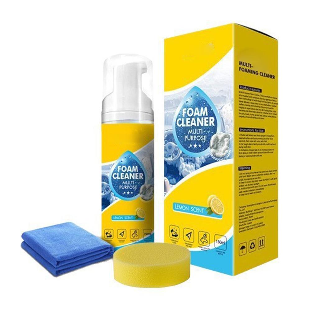 多目的泡クリーナー。浴室、車内、革製品、プラスチック製品、布 - Leather Cleaner Interior のレビューと価格