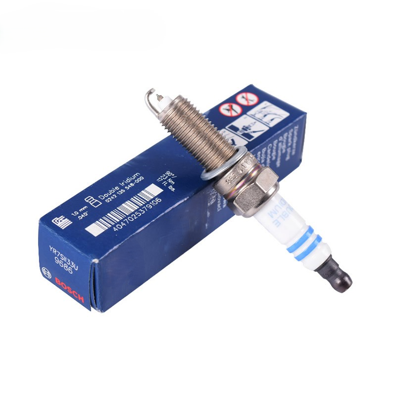 ボッシュ製ダブルイリジウムスパークプラグ YR7SII33U - Bosch Spark Plug Iridium のレビューと価格